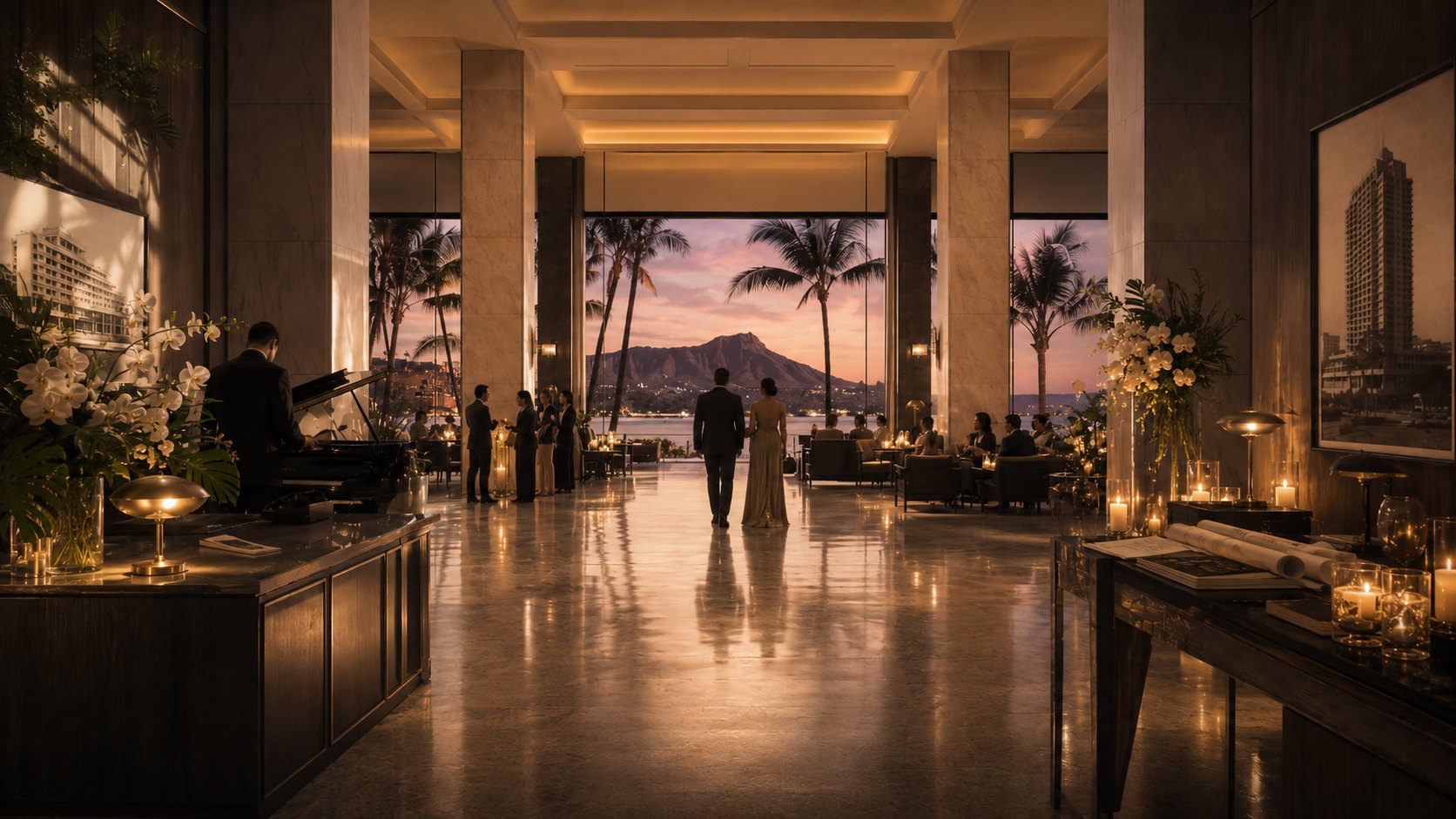 Sunset Arrival at 'Alohilani