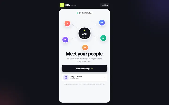 HTW Connect, built by APT Enter