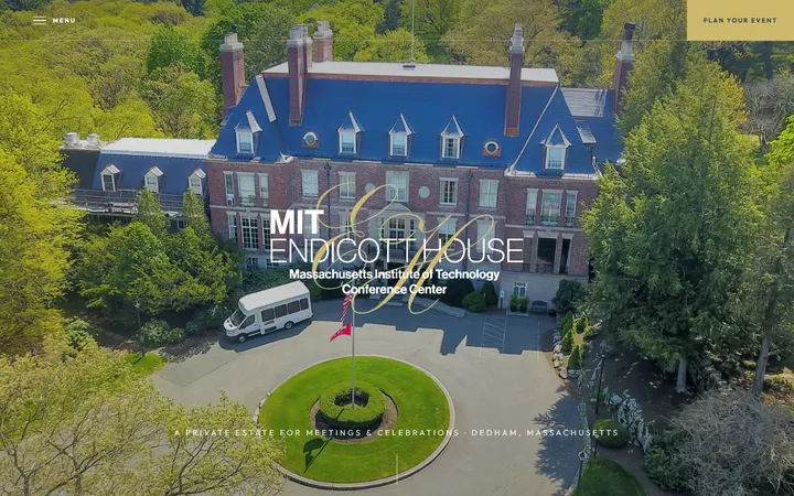 MIT Endicott House, built by APT Enter